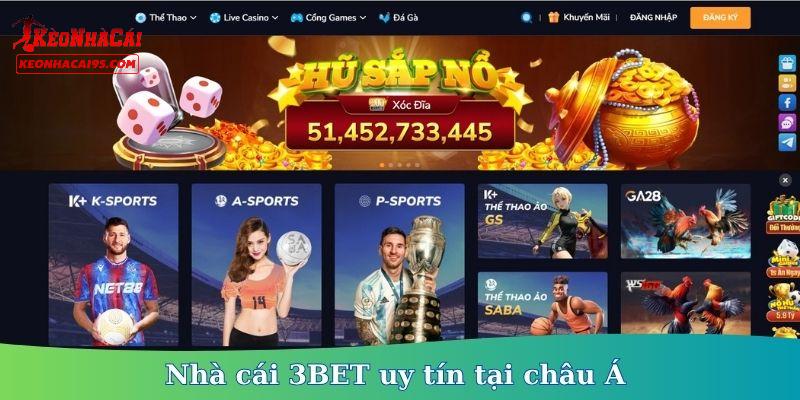 Ưu điểm vượt trội mà 3BET mang lại cho hội viên